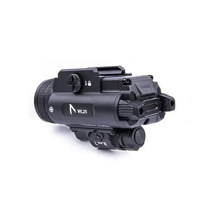 Lampe arme de poing Nextorch WL25 - 1200 Lumens - Laser Vert Intégré - Compatible Multi-Rails  NYCTALOPE  