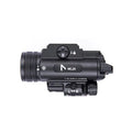 Lampe arme de poing Nextorch WL25 - 1200 Lumens - Laser Vert Intégré - Compatible Multi-Rails  NYCTALOPE  