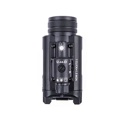 Lampe arme de poing Nextorch WL25 - 1200 Lumens - Laser Vert Intégré - Compatible Multi-Rails  NYCTALOPE  