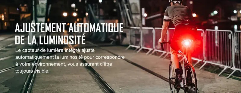 Lampe arrière pour Vélo et VTT Olight RN120C - 120 Lumens  NYCTALOPE  