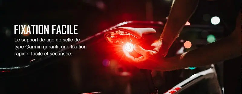 Lampe arrière pour Vélo et VTT Olight RN120C - 120 Lumens  NYCTALOPE  