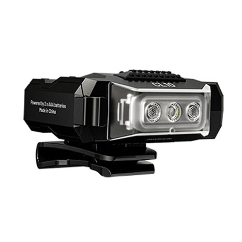Lampe de Position Nitecore CL10 45 Lumens - Triple Source Lumineuse - Clip Multi-Positions - 2x Piles AAA Nitecore