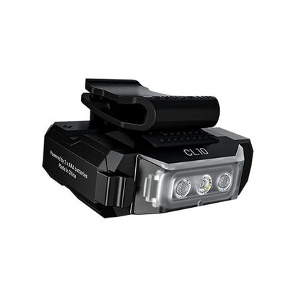 Lampe de Position Nitecore CL10 45 Lumens - Triple Source Lumineuse - Clip Multi-Positions  NYCTALOPE  