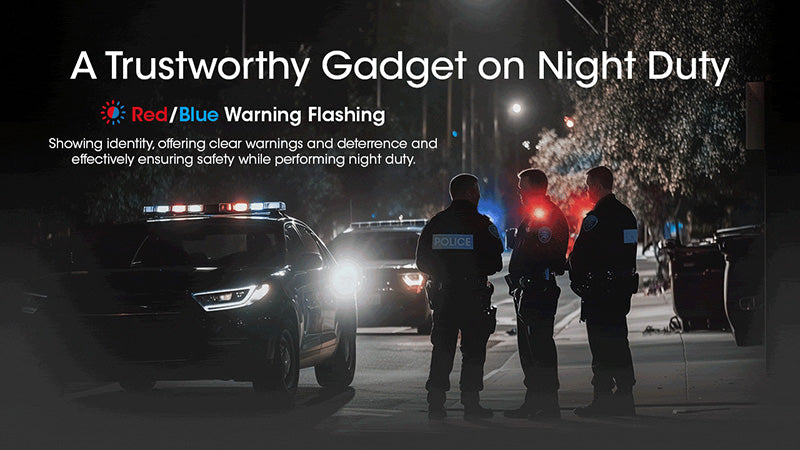 Lampe de Position Nitecore CL10 45 Lumens - Triple Source Lumineuse - Clip Multi-Positions  NYCTALOPE  