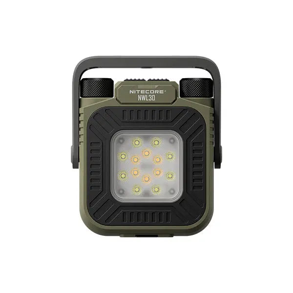 Lampe de Travail Nitecore NWL30 3000 Lumens - 3 en 1 - Anti-moustique - Powerbank - Orientable 360°  - Rechargeable USB-C - NYCTALOPE