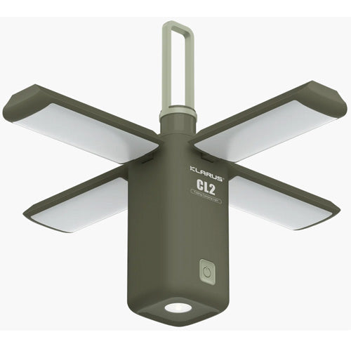 Lanterne Klarus CL2 – 750 Lumens – Rechargeable et Powerbank - Vert Jungle  NYCTALOPE  