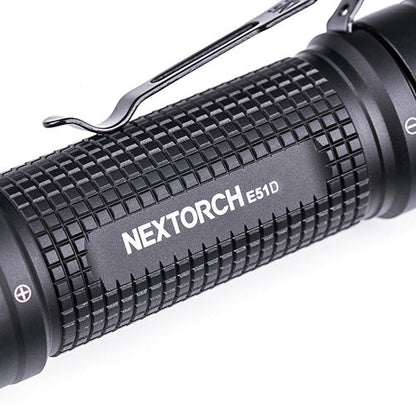 Lampe torche tactique Nextorch E51D - 2100 Lumens - rechargeable USB-C  NYCTALOPE  