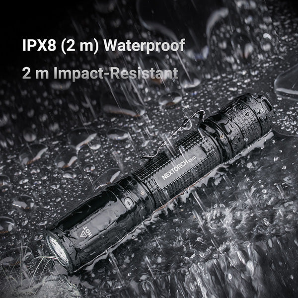 Lampe torche tactique Nextorch E51D - 2100 Lumens - rechargeable USB-C  NYCTALOPE  