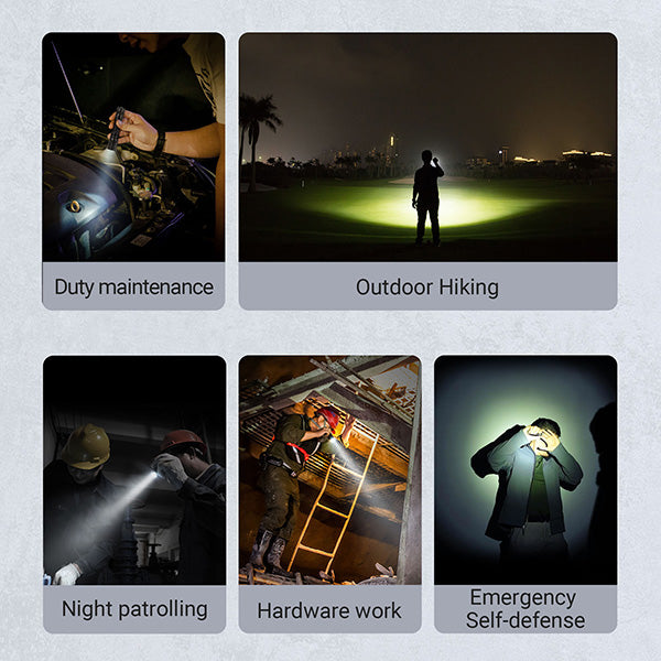 Lampe torche tactique Nextorch E51D - 2100 Lumens - rechargeable USB-C Nextorch