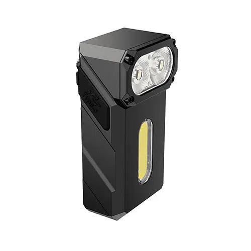 Lampe de poche Klarus E8 1000 Lumens - Triple Éclairage - Tête Pivotante 180° - Rechargeable USB-C - Noir  NYCTALOPE  