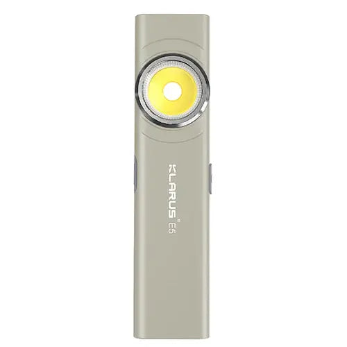 Lampe de poche de travail Klarus E5 - 600 Lumens - NYCTALOPE