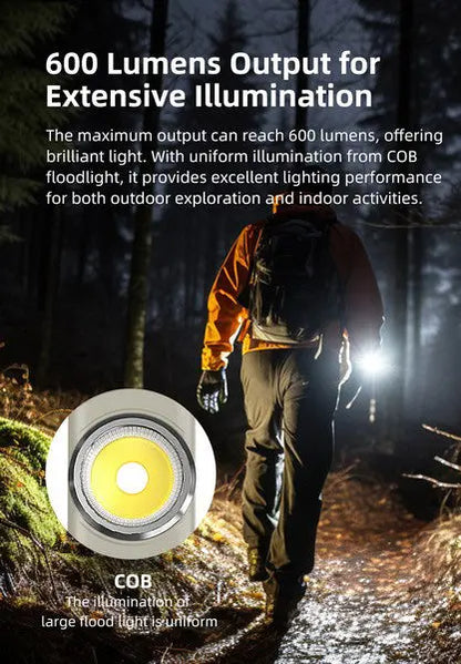 Lampe de poche de travail Klarus E5 - 600 Lumens - NYCTALOPE