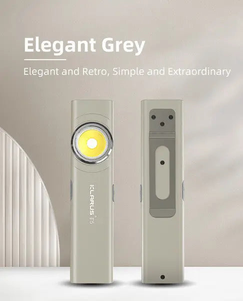 Lampe de poche de travail Klarus E5 - 600 Lumens - NYCTALOPE