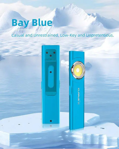 Lampe de poche de travail Klarus E5 - 600 Lumens - NYCTALOPE
