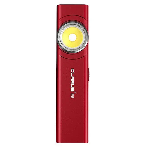 Lampe de poche de travail Klarus E5 - 600 Lumens - NYCTALOPE