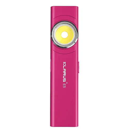Lampe de poche de travail Klarus E5 - 600 Lumens - NYCTALOPE