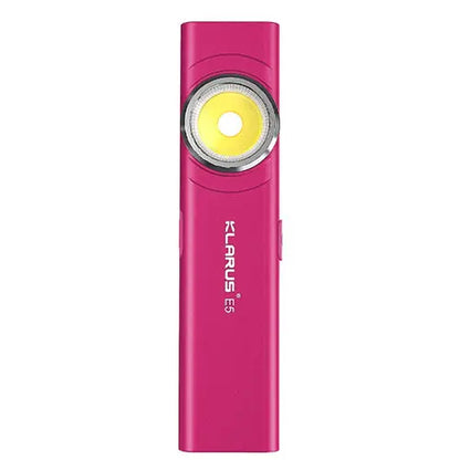 Lampe de poche de travail Klarus E5 - 600 Lumens - NYCTALOPE