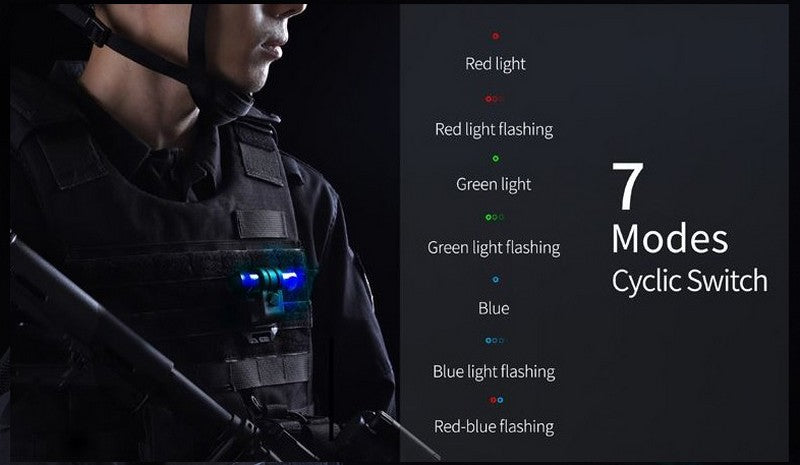 Signal lumineux Nextorch GLO TOOB GT AAA AURORA Rouge Vert et Bleu  NYCTALOPE  