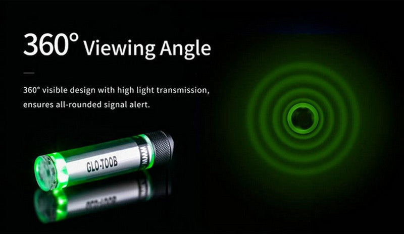 Signal lumineux Nextorch GLO TOOB GT AAA AURORA Rouge Vert et Bleu  NYCTALOPE  