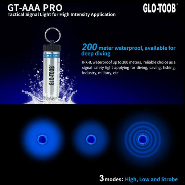 Signal lumineux Nextorch GLO TOOB GT AAA PRO - Rouge, Vert, Bleu, Jaune, Blanc  NYCTALOPE  