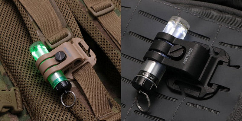 Signal lumineux Nextorch GLO TOOB GT AAA PRO - Rouge, Vert, Bleu, Jaune, Blanc  NYCTALOPE  