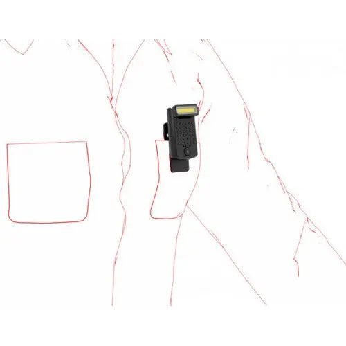 Lampe de travail LEDLENSER W1R Work - 220 Lumens – Rechargeable  NYCTALOPE  