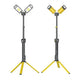 Lampe de travail Nightsearcher Tower Pro 5K 5000 Lumens - Hybride batterie/secteur - Trépied extensible