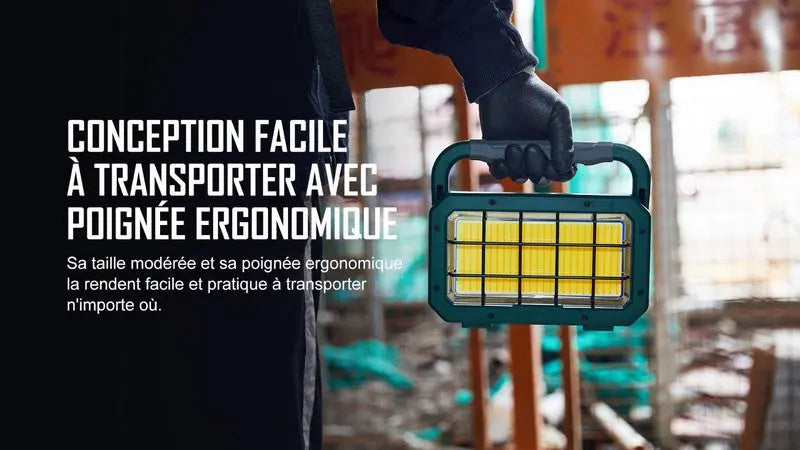 Lampe de travail lanterne Olight Odiance - 3000 Lumens projecteur rechargeable  NYCTALOPE  