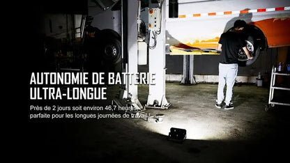 Lampe de travail lanterne Olight Odiance - 3000 Lumens projecteur rechargeable  NYCTALOPE  