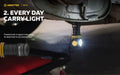 Lampe frontale Armytek Elf C1 USB-C - 1000 / 930 Lumens - White & Warm - NYCTALOPE
