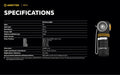 Lampe frontale Armytek Elf C1 USB-C - 1000 / 930 Lumens - White & Warm - NYCTALOPE