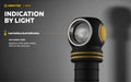 Lampe frontale Armytek Elf C2 USB-C - 1023 Lumens - Warm - NYCTALOPE