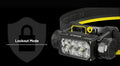 Lampe frontale Nitecore HC65 UHE - 2000 Lumens - Rechargeable USB-C - Lumière rouge  NYCTALOPE  