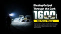 Lampe frontale Nitecore HC70 UHE - 1600 Lumens  NYCTALOPE  