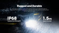 Lampe frontale Nitecore HC70 UHE - 1600 Lumens  NYCTALOPE  