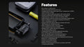 Lampe frontale Nitecore HC70 UHE - 1600 Lumens  NYCTALOPE  