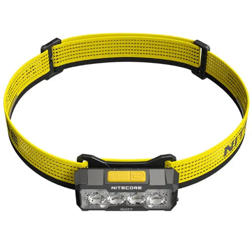 Lampe frontale Nitecore NU27 - 600 Lumens rechargeable  NYCTALOPE  