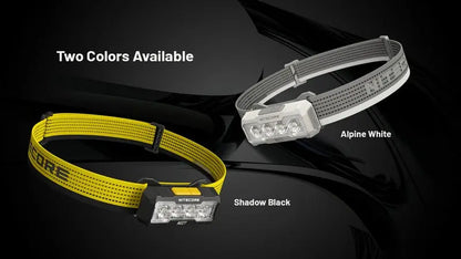 Lampe frontale Nitecore NU27 - 600 Lumens rechargeable  NYCTALOPE  