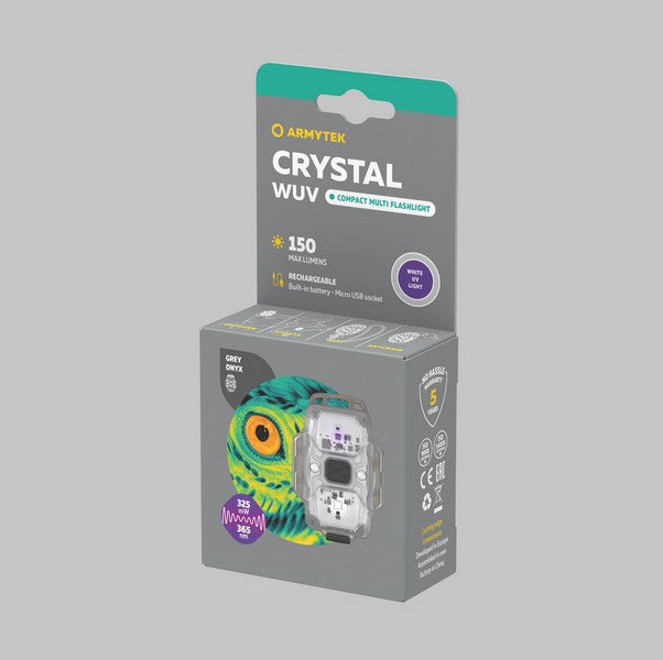 Lampe Armytek Crystal WUV - 150 Lumens Blanc + UV