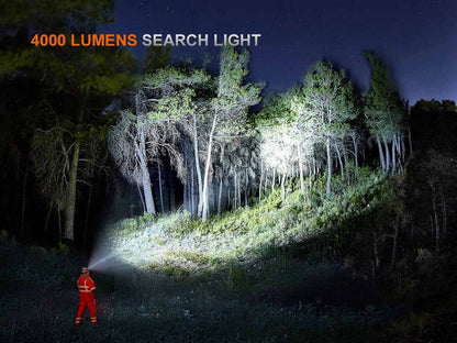 Lampe Frontale professionnelle Fenix HP35R - 4000 Lumens rechargeable  NYCTALOPE  