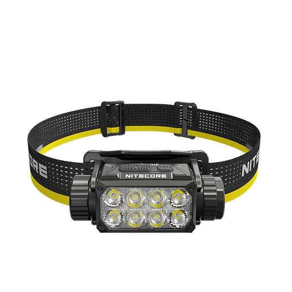 Lampe frontale professionnelle Nitecore HC75 UHE 300 Lumens rechargeable USB-C - Lumière rouge