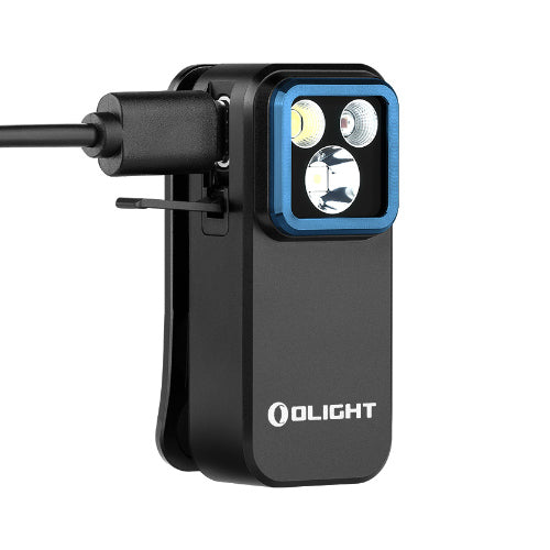Olight Oclip PRO 500 Lumens - lampe gilet tactique lumière rouge rechargeable  NYCTALOPE  