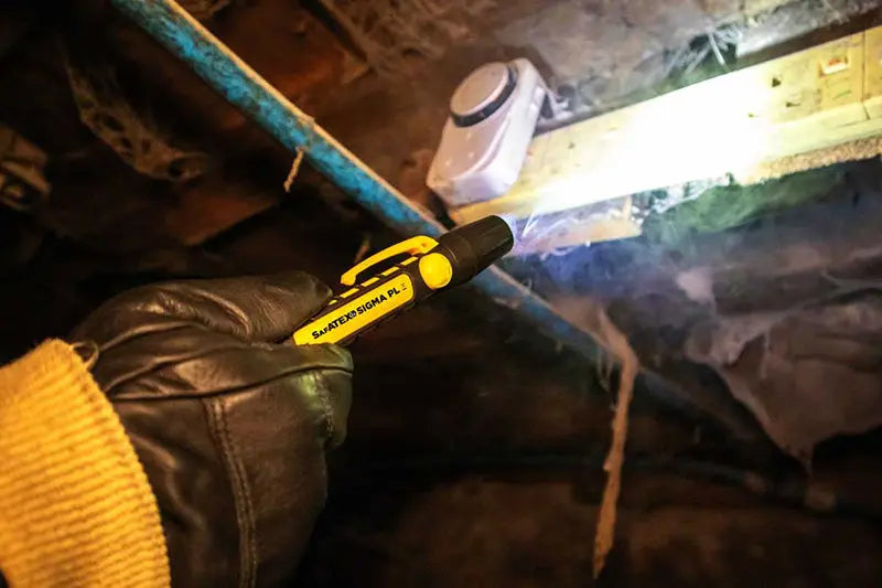 Lampe stylo Nightsearcher SIGMA PL 67 Lumens - ATEX Zone 0 - Utilise 2 x AAA (alcalines)  NYCTALOPE  