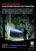 Lampe tactique Klarus XT2CR PRO 2025  – 2300 Lumens - Rechargeable en USB-C - NYCTALOPE
