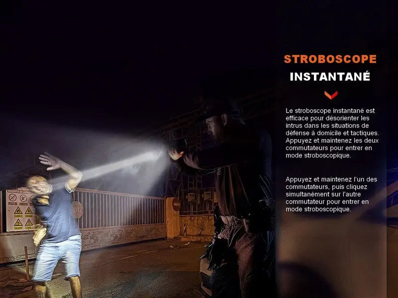 Lampe tactique pour arme – Fenix GL06 – 600 Lumens  NYCTALOPE  