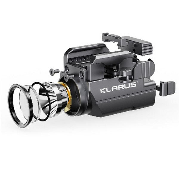 Lampe arme de poing Klarus GL2 - 1000 Lumens et Laser Vert intégré - rechargeable USB-C  NYCTALOPE  