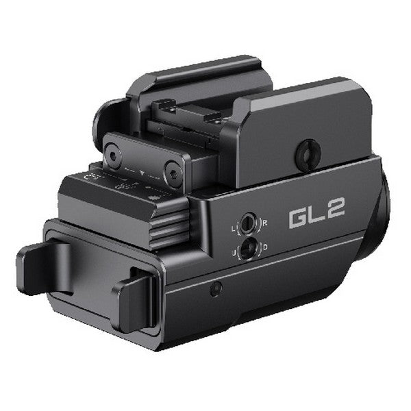 Lampe arme de poing Klarus GL2 - 1000 Lumens et Laser Vert intégré - rechargeable USB-C  NYCTALOPE  