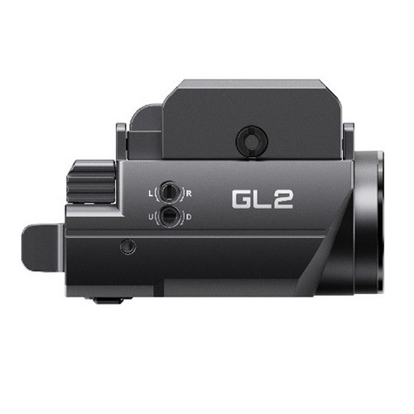 Lampe arme de poing Klarus GL2 - 1000 Lumens et Laser Vert intégré - rechargeable USB-C  NYCTALOPE  