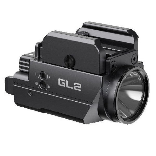 Lampe arme de poing Klarus GL2 - 1000 Lumens et Laser Vert intégré - rechargeable USB-C  NYCTALOPE  