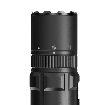 Lampe tactique Klarus GL6 1600 Lumens rechargeable USB-C + Support Picatinny + TRC1 - NYCTALOPE